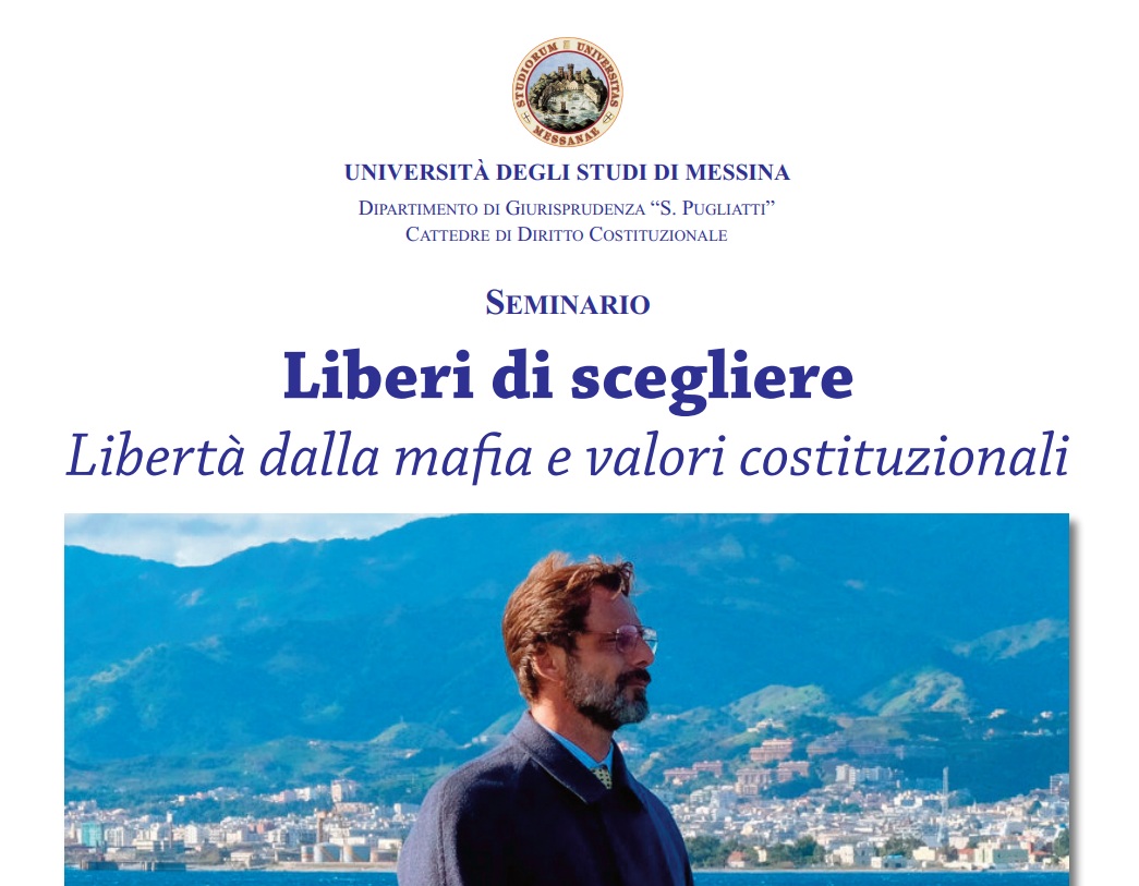 Messina, il 26 febbraio il seminario “Liberi di scegliere”