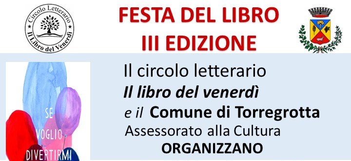 E’ la Festa del Libro anche a Torregrotta: ecco tutti gli eventi a partire dal 12 maggio