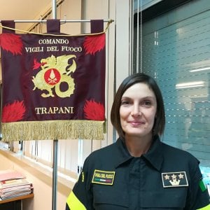 Il comando dei vigili del fuoco di Trapani guidato da una donna. È la prima volta in Sicilia