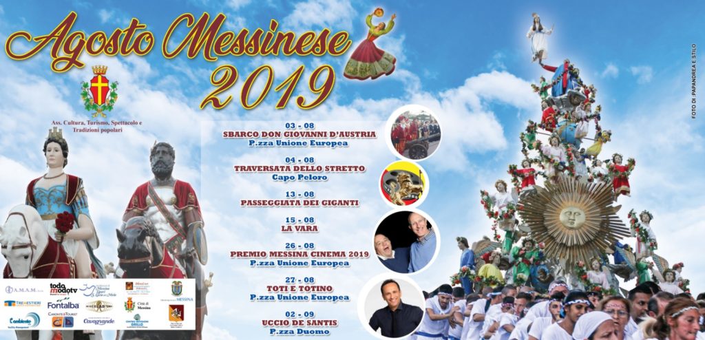Messina, il cartellone dell’estate 2019 si arricchisce di nuovi eventi. Ecco il calendario completo…