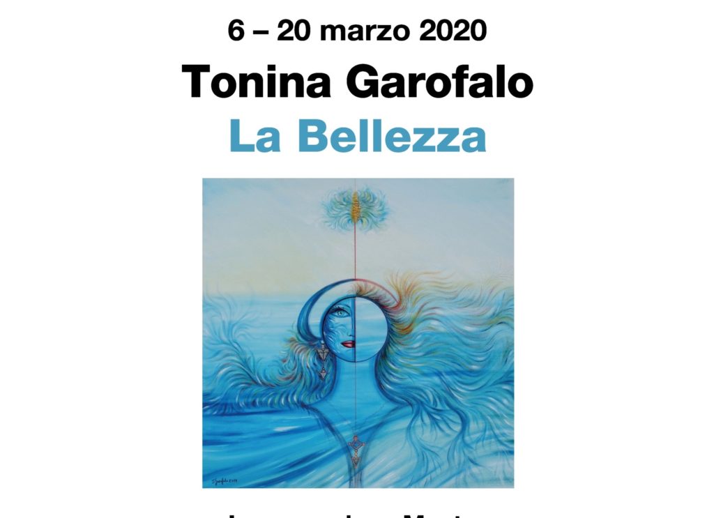 “La Bellezza”: dal 6 marzo a Cosenza la mostra di Tonina Garofalo