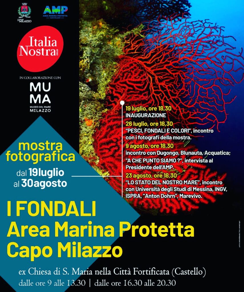 Milazzo, al Museo del Mare una mostra dedicata ai fondali del Capo