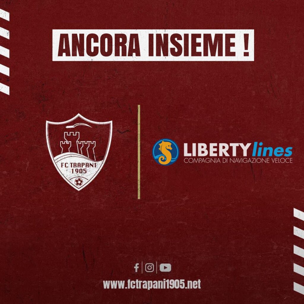 Sport, Liberty Lines a supporto del Trapani Calcio